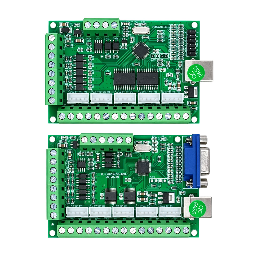 1 set Motor Driver Board CNC U - 5 Axis Cnc Breakout Board Interface Mach3 ulasan dan harga