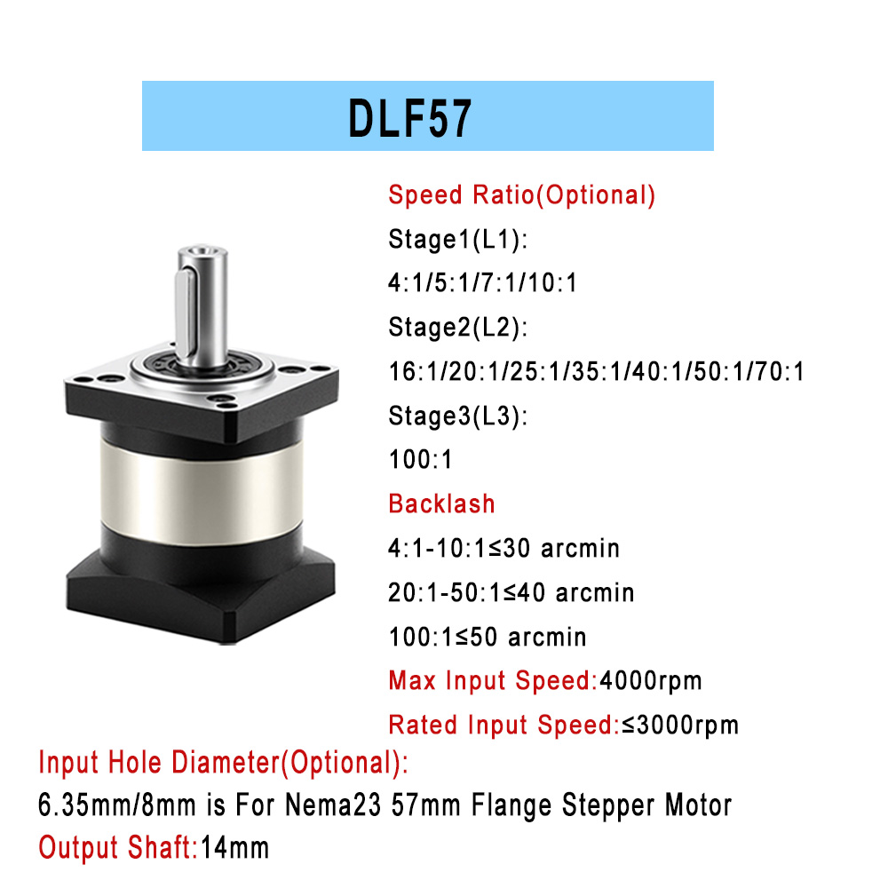 Planetary Reducer 57/86mm Step - Planetary Gearbox Reducer Nema 23 34 ulasan dan harga