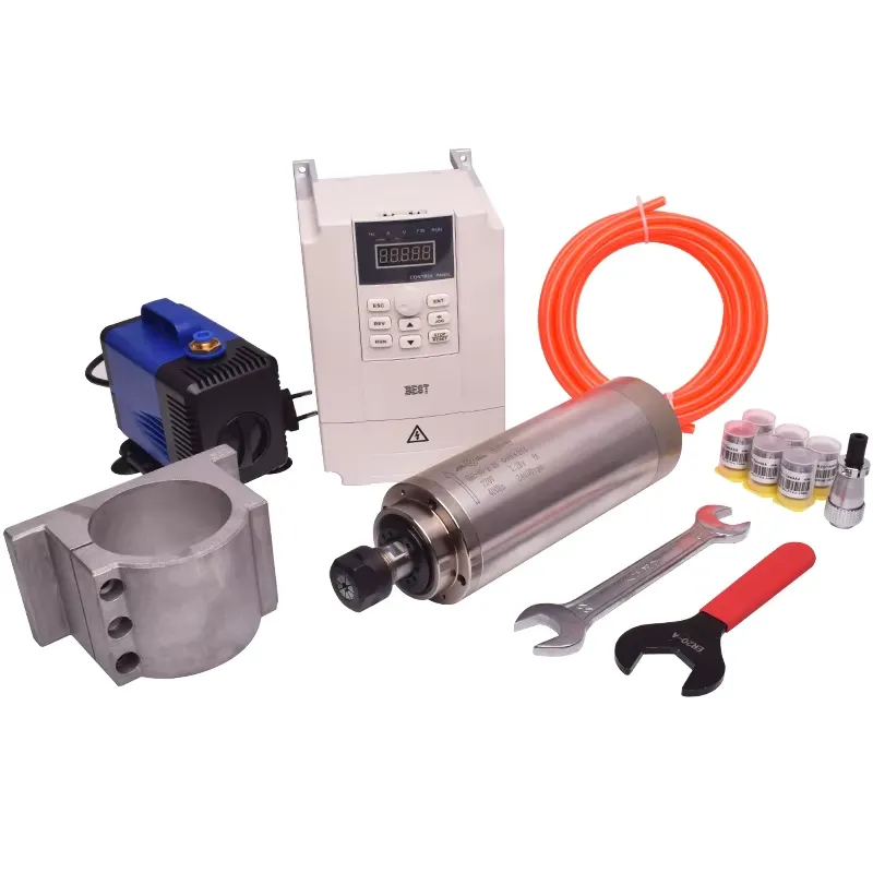 Gdz80 2.2kw Water Cooled Spind - 2.2Kw Water Cooled Spindle Kit Vfd ulasan dan harga