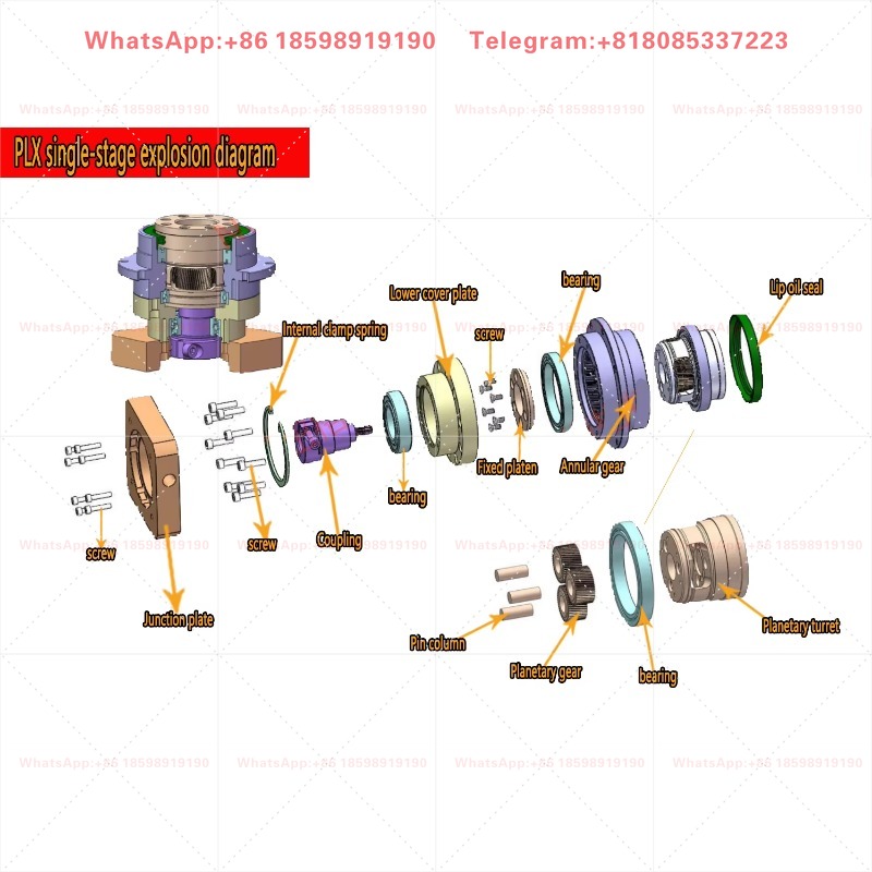High Precision Helical Gear Re - Planetary Gearbox Reducer Nema 23 34 ulasan dan harga
