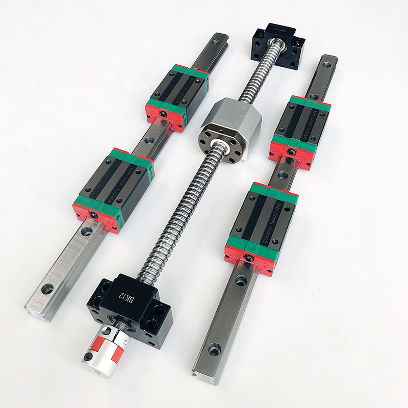 2 set HGR20 HGR15 Linear Guide - Hgr20 Linear Guide Rail Ballscrew Set ulasan dan harga
