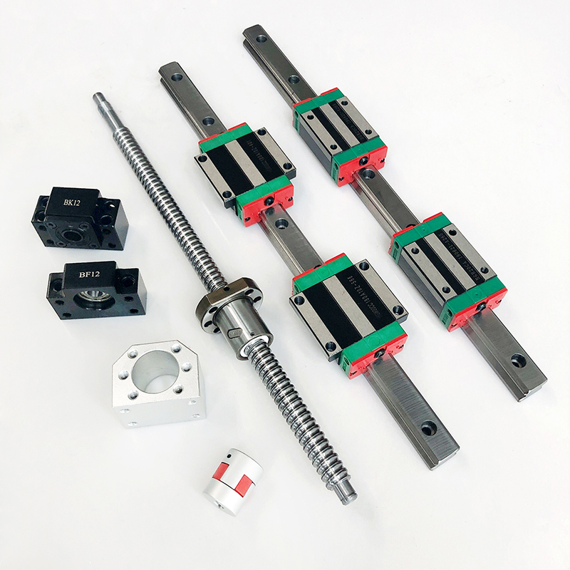 2 set HGR20 HGR15 Linear Guide - Hgr20 Linear Guide Rail Ballscrew Set ulasan dan harga