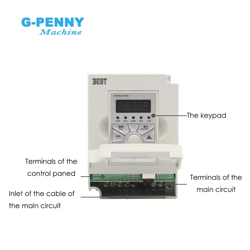 G-penny 2.2KW ER20 D80 Wood Wo - 2.2Kw Water Cooled Spindle Kit Vfd ulasan dan harga