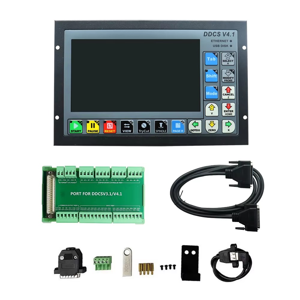 DDCS-V4.1 4-Axis Standalone Mo - Ddcs V4.1 4 Axis Cnc Offline Controller ulasan dan harga