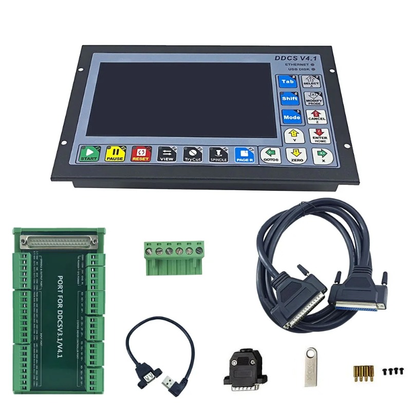 DDCS V4.1 Standalone Motion Co - Ddcs V4.1 4 Axis Cnc Offline Controller ulasan dan harga