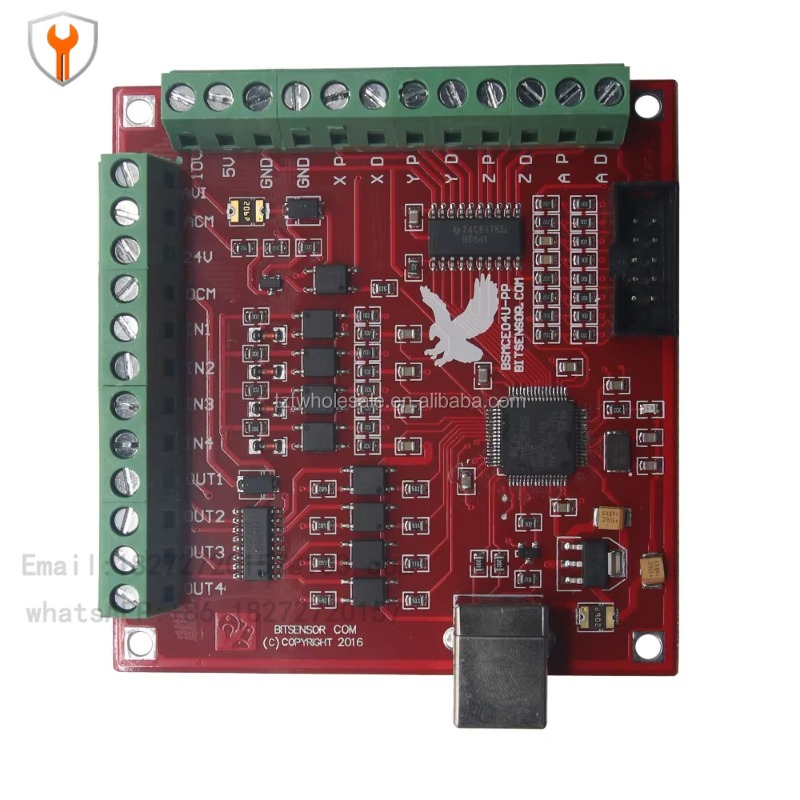 CNC USB MACH3 100Khz breakout  - Mach3 Usb Cnc Controller 4 Axis 100Khz ulasan dan harga