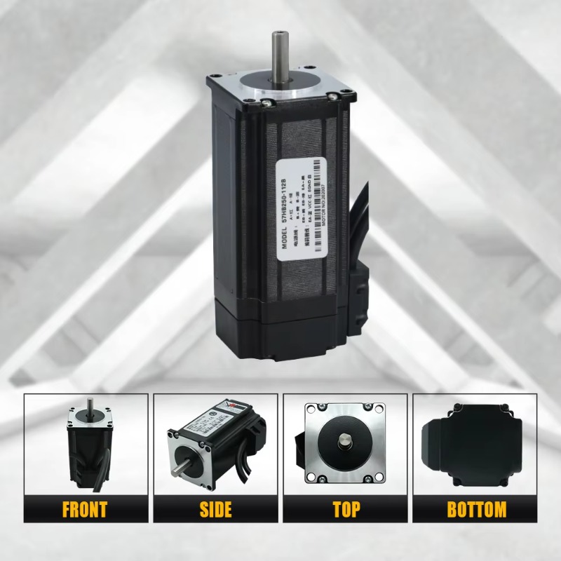 HLTNC 57 Nema23 57HS112mm 2Pha - Nema 23 Closed Loop Stepper Motor Driver Kit ulasan dan harga