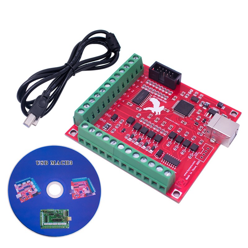Breakout board CNC USB MACH3 1 - Mach3 Usb Cnc Controller 4 Axis 100Khz ulasan dan harga
