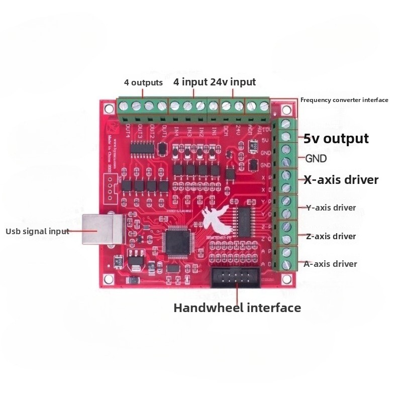 Breakout board CNC USB MACH3 1 - Mach3 Usb Cnc Controller 4 Axis 100Khz ulasan dan harga